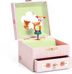 Djeco muziekdoosje hertenjong - sieradendoosje kinderkamer cadeau