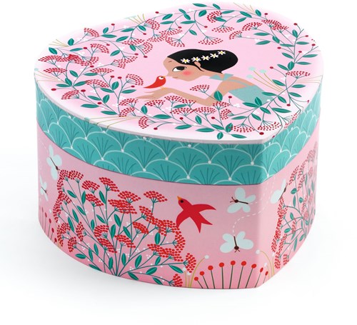 Djeco muziekdoos Mélodie du printemps - FSC MIX houten sieradendoos-3