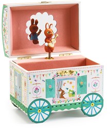 Djeco houten speelgoed caravan - Roulotte enchantée FSC MIX