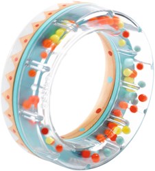 Djeco baby speelgoed BabyRing houten rammelaar voor baby's