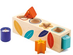 Djeco houten baby speelgoed BoitaBasic - FSC 100% vormenstoof