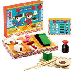 Djeco keukenspeelgoed Aki & Maki - houten sushi set FSC 100%