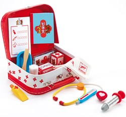 Djeco dokterkoffer Bobodoudou - FSC 100% kinderspeelgoed