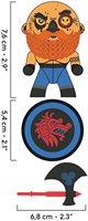 Djeco speelfiguur Arty Toys So Hipster piraat speelgoed-2