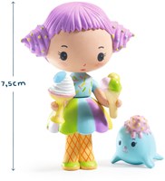 Djeco tinyly speelfiguur Tutti & Frutti - kleurrijk speelgoed-2