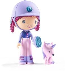 Djeco tinyly speelfiguur Joe & Gala - fantasie poppen en eenhoorn