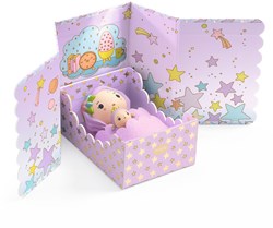 Djeco tinyly Violet tinyroom miniatuur slaapkamer speelgoed