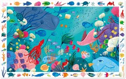 Djeco observatiepuzzel Aquatic - 54 stukjes - FSC karton