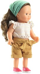 Djeco pop Joséphine - realistische speelpop met slaapogen en wasbare kleding