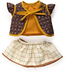 Djeco poppenkleding POMEA Capucine outfit - poppenaccessoire