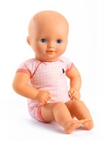 Djeco poppen 32 cm babypop Dahlia Purple met slaapogen-2