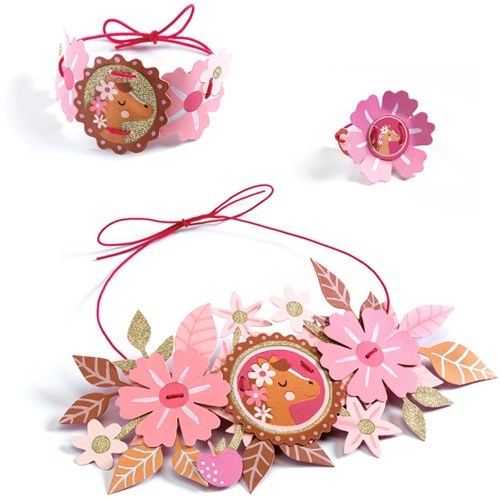 Djeco knutselset Delicate Medallions sieraden maken - creatief speelgoed-3