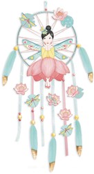 Djeco knutselset dromenvanger Lotus Fee - creatieve set voor kinderen