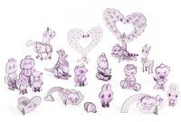 Djeco creatieve knutselset Kawaii world - kleur en bouw plezier