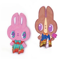 Djeco creatieve knutselset Kawaii world - kleur en bouw plezier-2