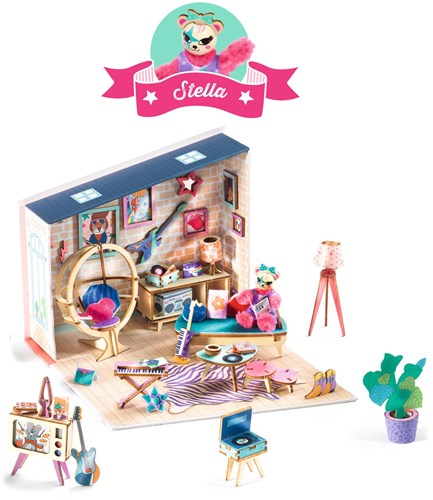 Djeco knutselset huis Mi House Stella creatief speelgoed-2