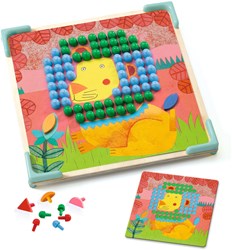 Djeco educatief speelgoed Mosaïco animo mozaïekspel FSC MIX