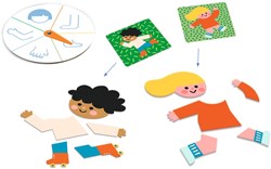 Djeco educatief spel Bodyco - leer het lichaam kennen FSC MIX