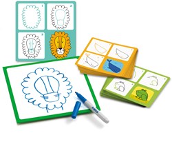 Djeco tekenset educatief speelgoed Step by Step Animo and Co