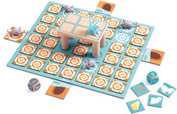 Djeco spel bordspel Chop Chop - tactisch familiespel kat muis