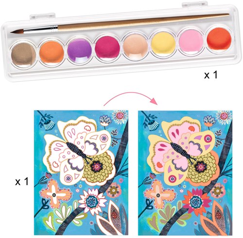 Djeco creatieve knutselset Flower Box - multi-activiteitendoos bloemen-3