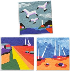 Djeco schilderen knutselset de Staël Horizons FSC MIX creatief
