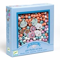Djeco houten kralen Rainbow sieraden knutselset kinderen-3