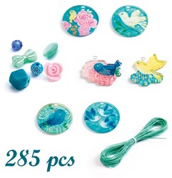 Djeco kralen & sieraden Birds - creatieve sieradenset voor kinderen