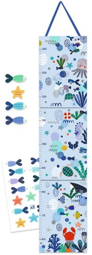 Djeco groeimeter kinderkamer Under The Sea mobile