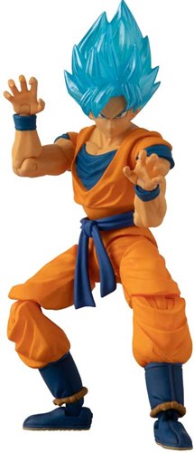 Bandai Dragon Ball actiefiguur Blue Goku - Anime speelgoed-3
