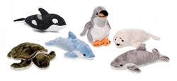 Overige zeedieren knuffels