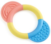 Hape bijtring baby - teether ring van rijst, veilig en kleurrijk-2