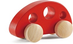 Hape Houten Minibus - Rood
