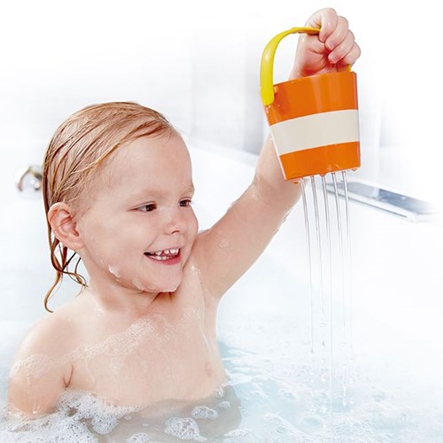 Hape vrolijke emmerset badspeelgoed kleurrijk waterpret-3