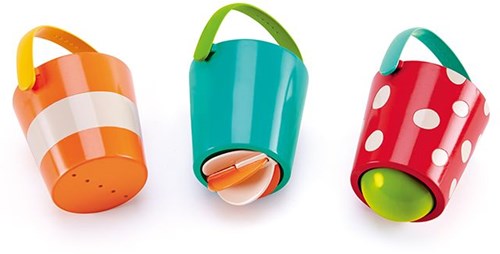 Hape vrolijke emmerset badspeelgoed kleurrijk waterpret-2