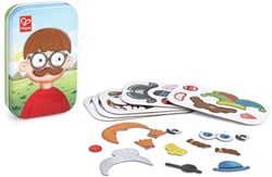 Hape Magnetisch Grappig Gezicht speelgoed - creatief magneetspel