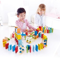 Hape Domino houten dynamisch spel - educatief speelgoed