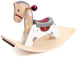 Hape hobbelpaard & balance board 2 in 1 houten speelgoed paard