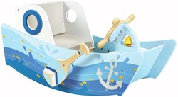 Hape schommelboot speelgoed interactief blauw comfortabel