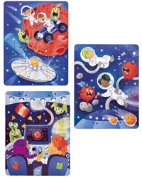 Hape ruimte puzzel Space Adventure - educatief speelgoed voor kinderen