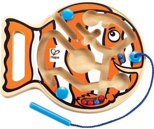 Hape magnetisch doolhof vis educatief speelgoed reisformaat-2