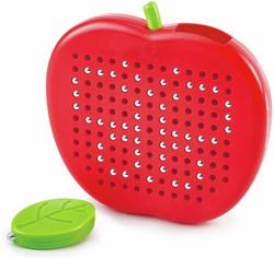 Hape magnetisch speelgoed appel - magnetisch tekenbord - educatief