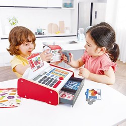 Hape houten kassa Beep 'n' Buy interactief speelgoedkassa