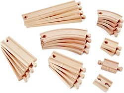 Hape Houten treinbanen set (24 onderdelen)