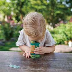 Hape draagbare microscoop veldmicroscoop speelgoed voor kinderen