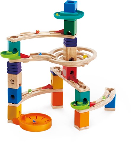Hape Quadrilla knikkerbaan Cliffhanger