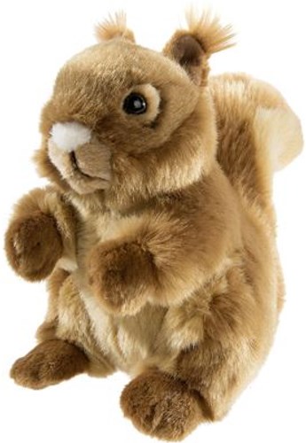 Heunec knuffel eekhoorn - pluche speelgoed 20cm multicolor