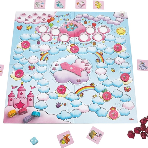 Haba bordspel Eenhoorn Flonkerglans Party voor Rosalie educatief spel-2