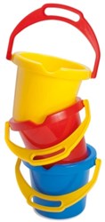 Dantoy emmer speelgoed met hengsel 14cm - zandbak en strand