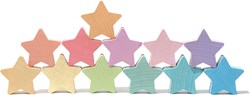 Ocamora speelgoed sterren, harten en manen multicolor karton